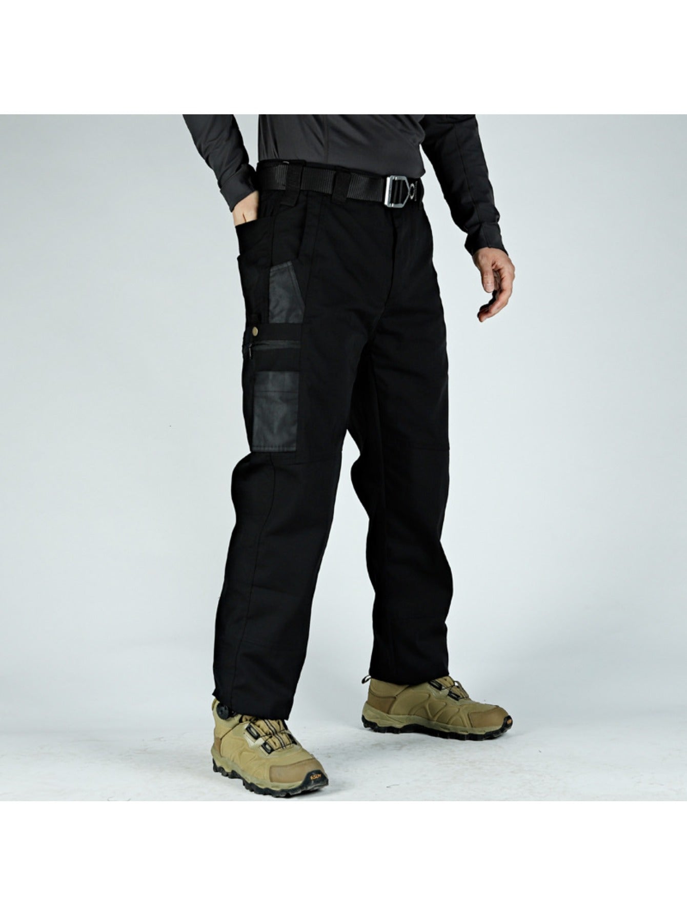 Men's Tactical Cargo Pants – Outdoor Ripstop Scratch-Resistant Combat Trousers, Plus Size Durable Assault Work Pants MIRAFASH