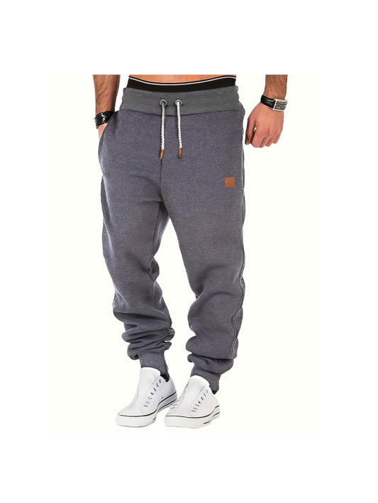 Men's Fleece Sweatpants - Hip Hop Loose Fit Joggers Casual Sports Long Pants Spring Autumn Winter Fashion Streetwear MIRAFASH