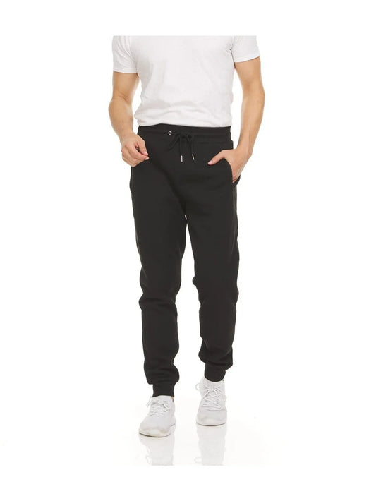 Men's Athletic Jogger Pants – Slim Fit Casual Sweatpants with Zipper Pockets, Solid Color Tapered Track Pants, Sports Running Pants, Workout Training Joggers, Comfortable Elastic Waist Long Pants for Men MIRAFASH