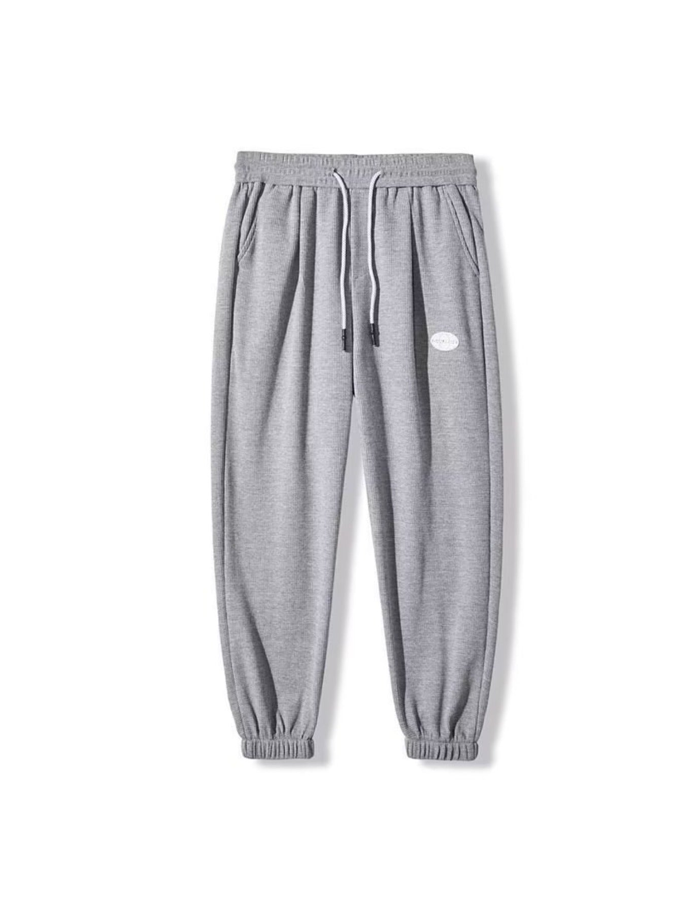 Men's Joggers Sweatpants - Casual Loose Fit Tapered Track Pants for Men, Autumn Winter Trendy Streetwear Activewear MIRAFASH