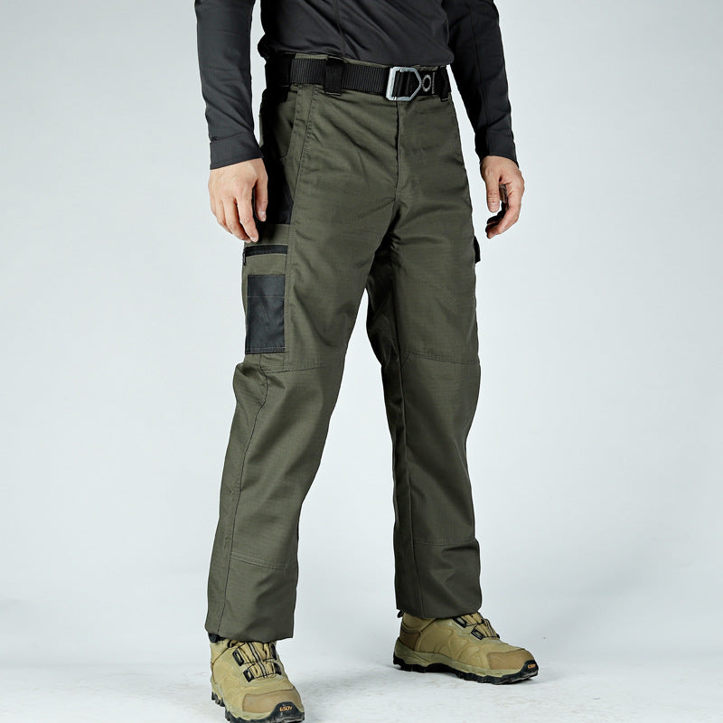 Men's Tactical Cargo Pants – Outdoor Ripstop Scratch-Resistant Combat Trousers, Plus Size Durable Assault Work Pants MIRAFASH