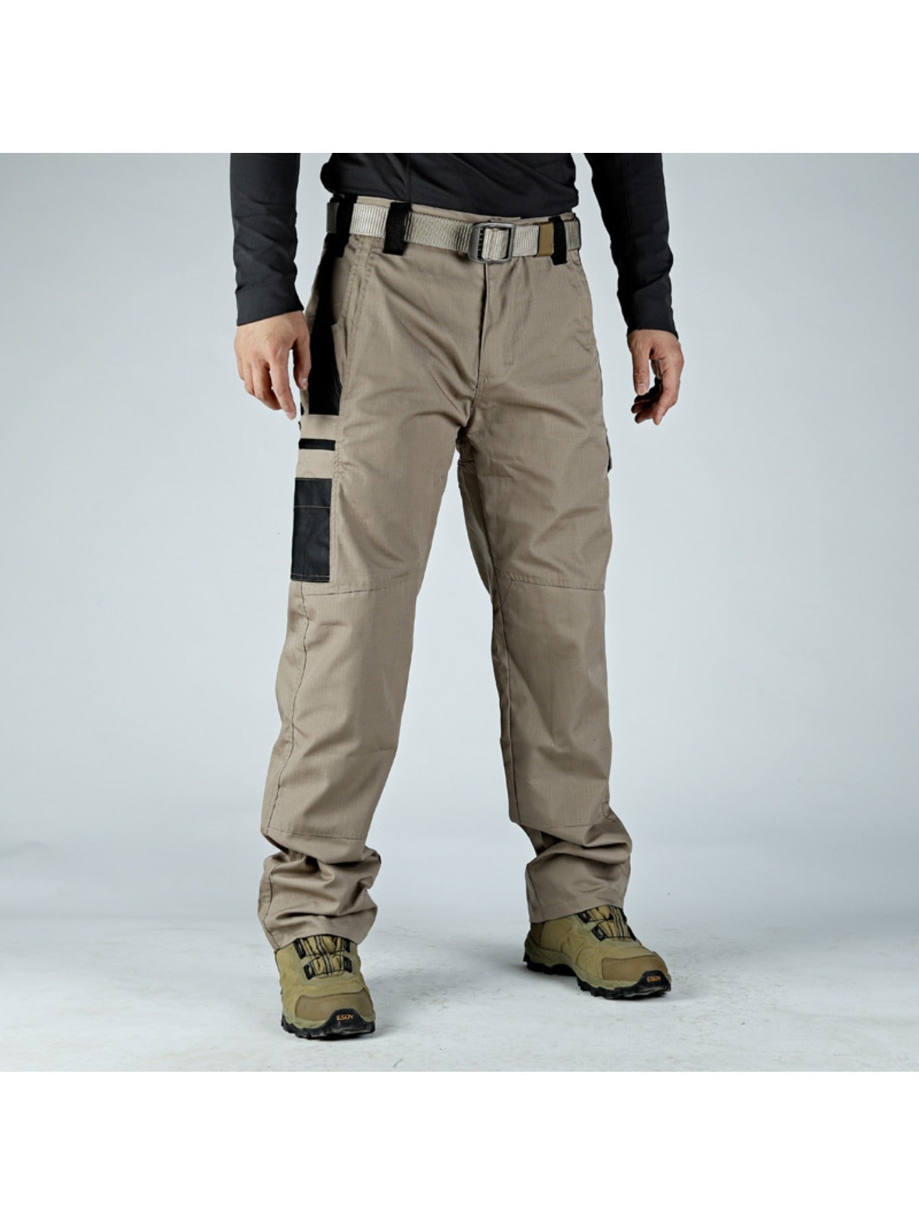 Men's Tactical Cargo Pants – Outdoor Ripstop Scratch-Resistant Combat Trousers, Plus Size Durable Assault Work Pants MIRAFASH