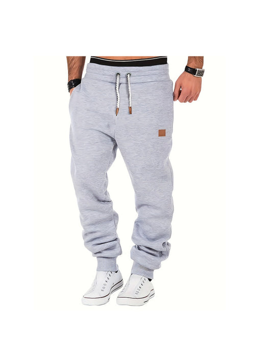 Men's Fleece Sweatpants - Hip Hop Loose Fit Joggers Casual Sports Long Pants Spring Autumn Winter Fashion Streetwear MIRAFASH